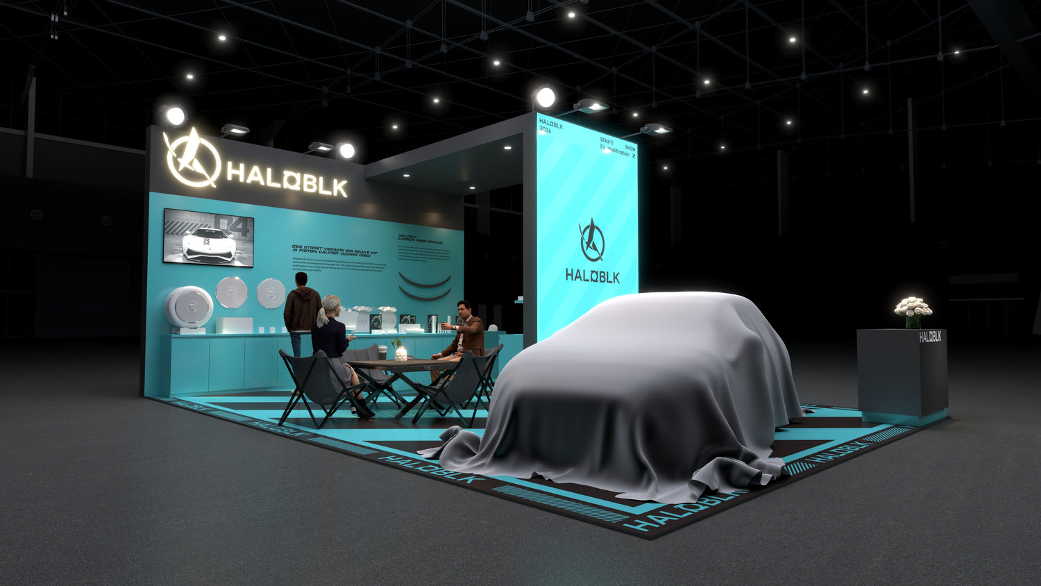 HALOBLK is Thrilled to Announce Our Participation at SEMA Show 2024!