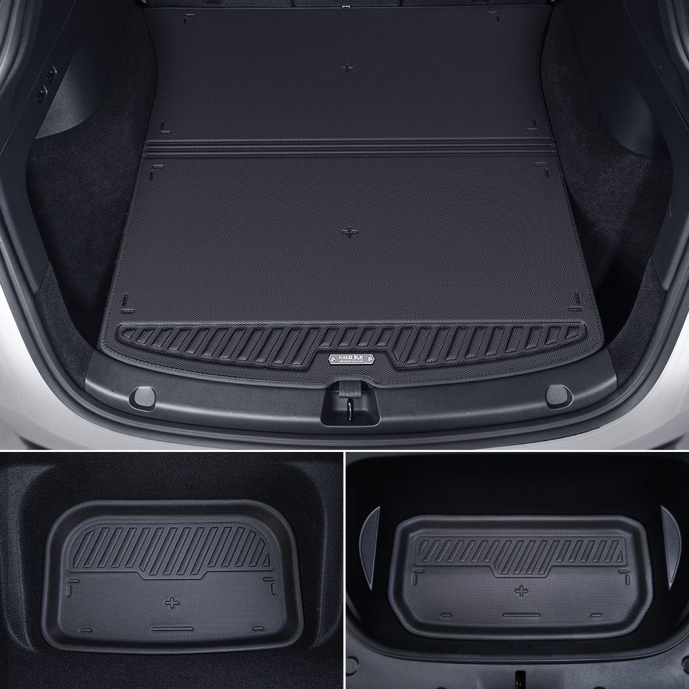 Front and Lower Trunk Mat for Tesla Model Y 2019-2024