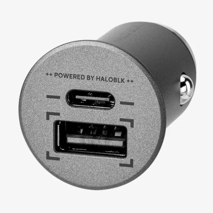 Haloblk Car Charger Adapter