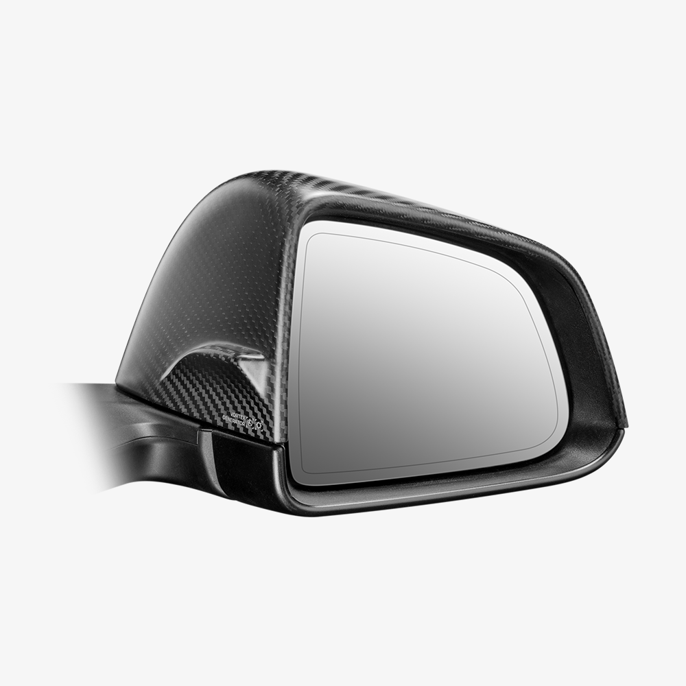 Carbon Fiber Side Mirror Caps for Tesla Model S