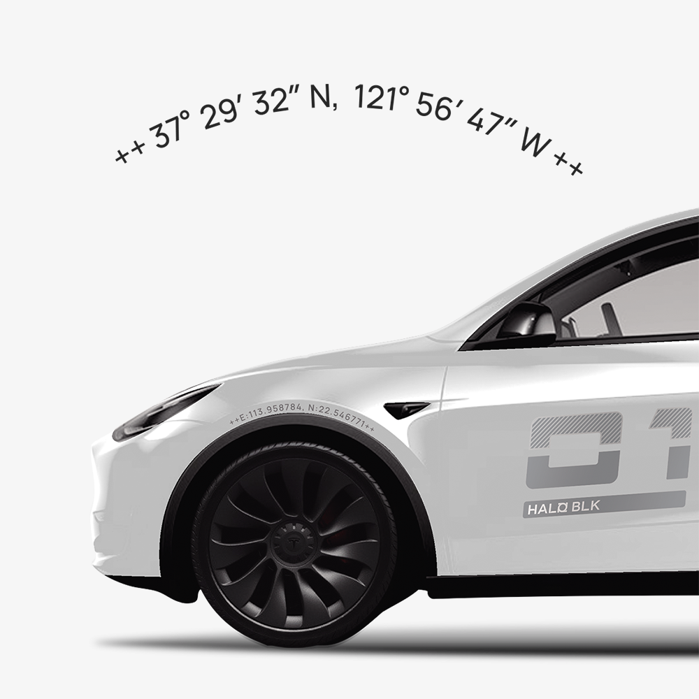 Custom Livery Sticker for Tesla Model Y