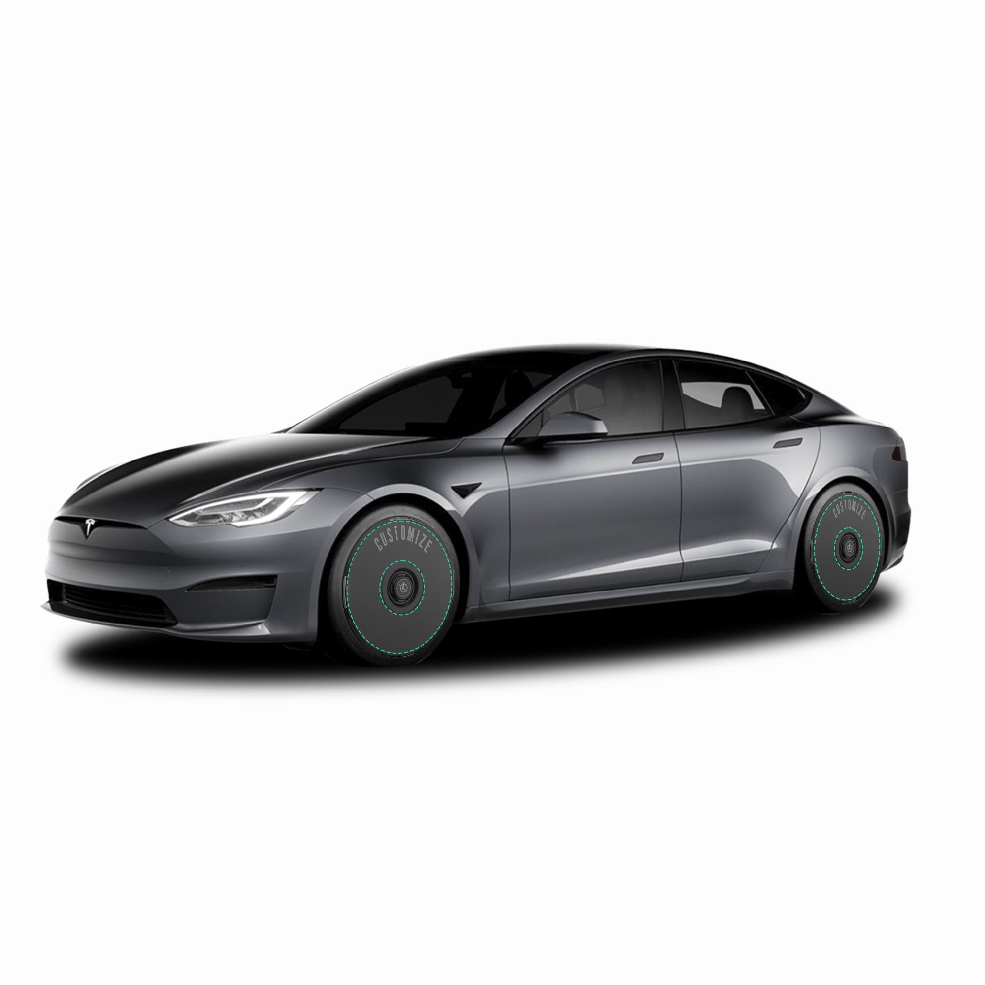 HALODISC 2 Wheel Covers for Tesla Model S 21" Arachnid Wheels丨Customize