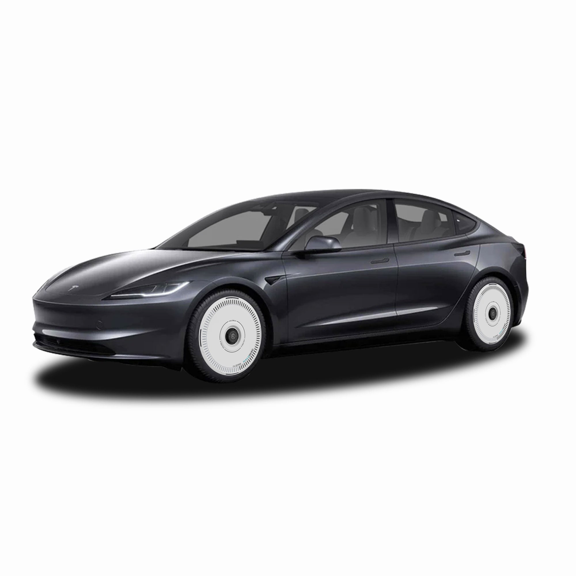 HALODISC 2 Wheel Covers for Tesla Model 3 2024 18" Photon Wheels丨Charging