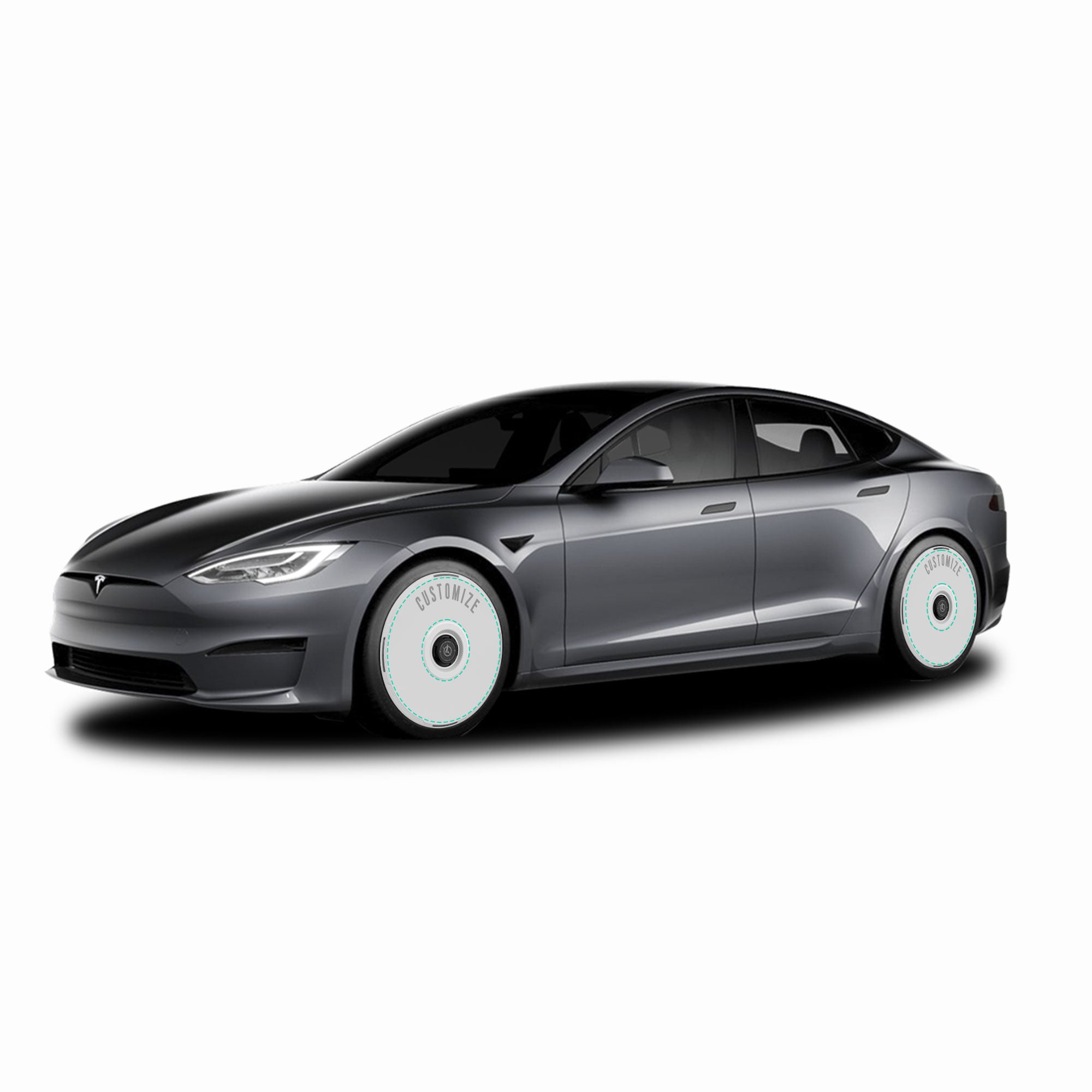 HALODISC 2 Wheel Covers for Tesla Model S 21" Arachnid Wheels丨Customize