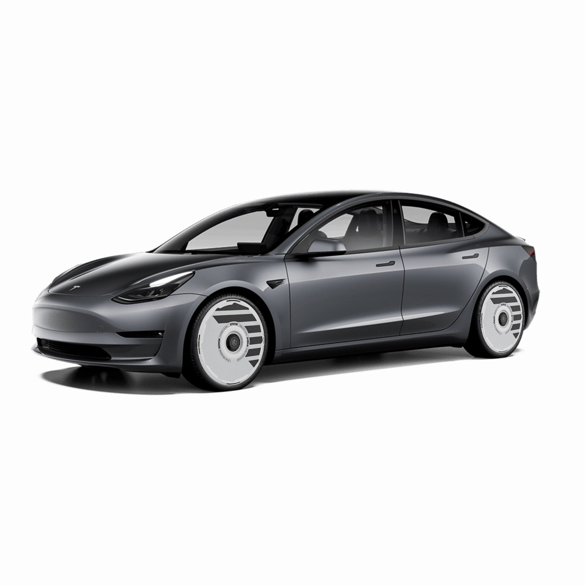 HALODISC 2 Wheel Covers for Tesla Model 3 2017-2023 18" Aero Wheels丨H-Industry